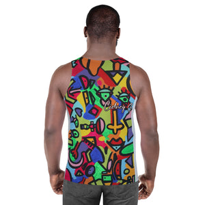 Changing Faces Unisex Tank Top