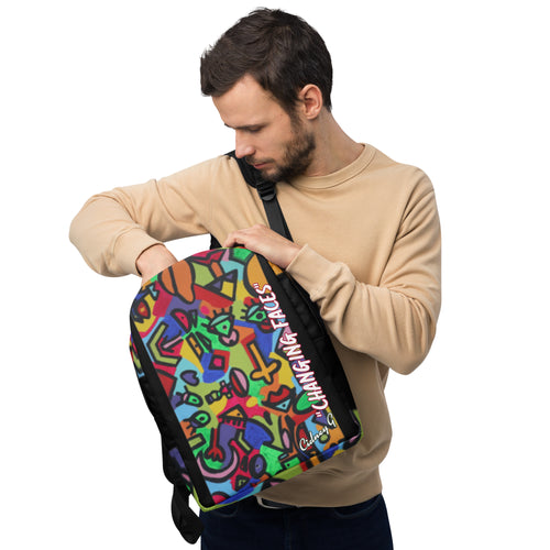 Changing Faces Minimalist Backpack