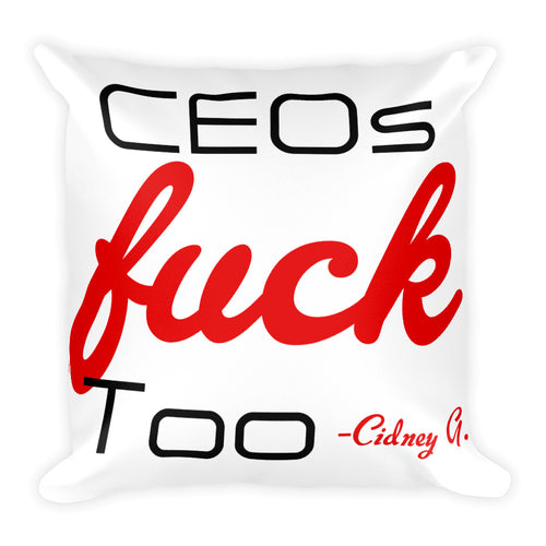 CEO Square Pillow