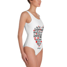 "Shower Me"One-Piece Swimsuit