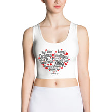 "Shower Me" Sublimation Cut & Sew Crop Top