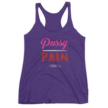 "Pussy over Pain" Women's tank top