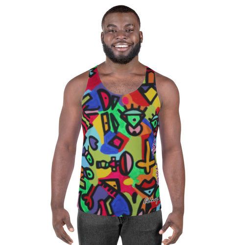 Changing Faces Unisex Tank Top