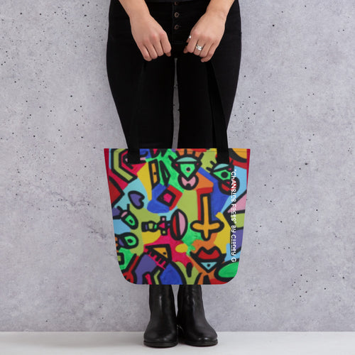 Changing Faces Tote bag