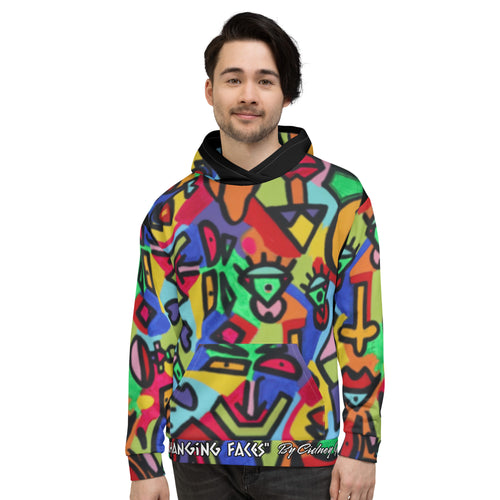 Changing Faces Unisex Hoodie