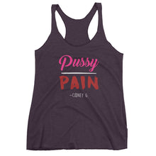 "Pussy over Pain" Women's tank top