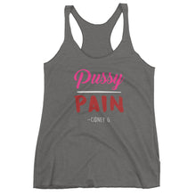 "Pussy over Pain" Women's tank top