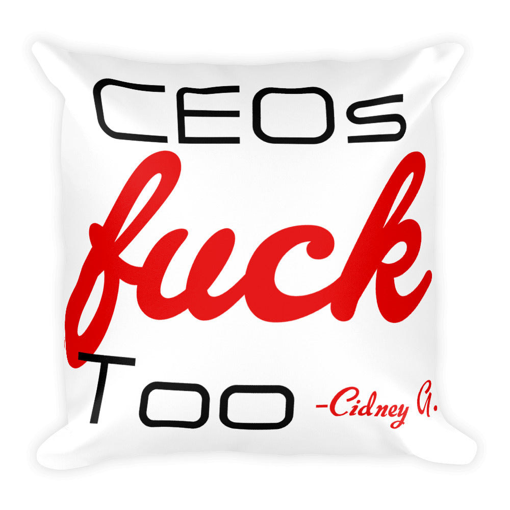 CEO Square Pillow