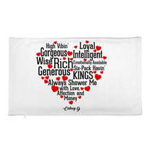 "Shower Me" Rectangular Pillow Case only